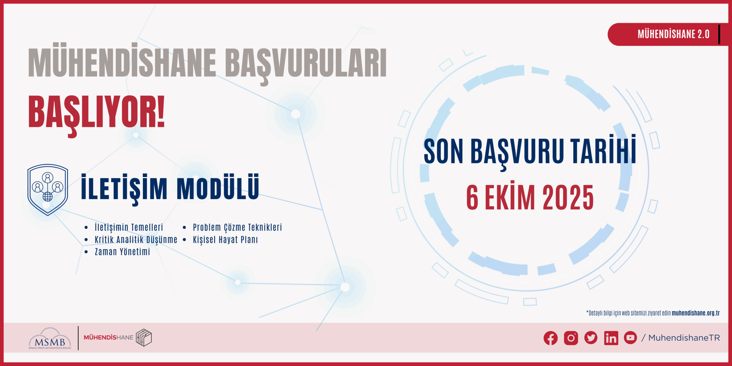 İletişim Modülü Duyuru