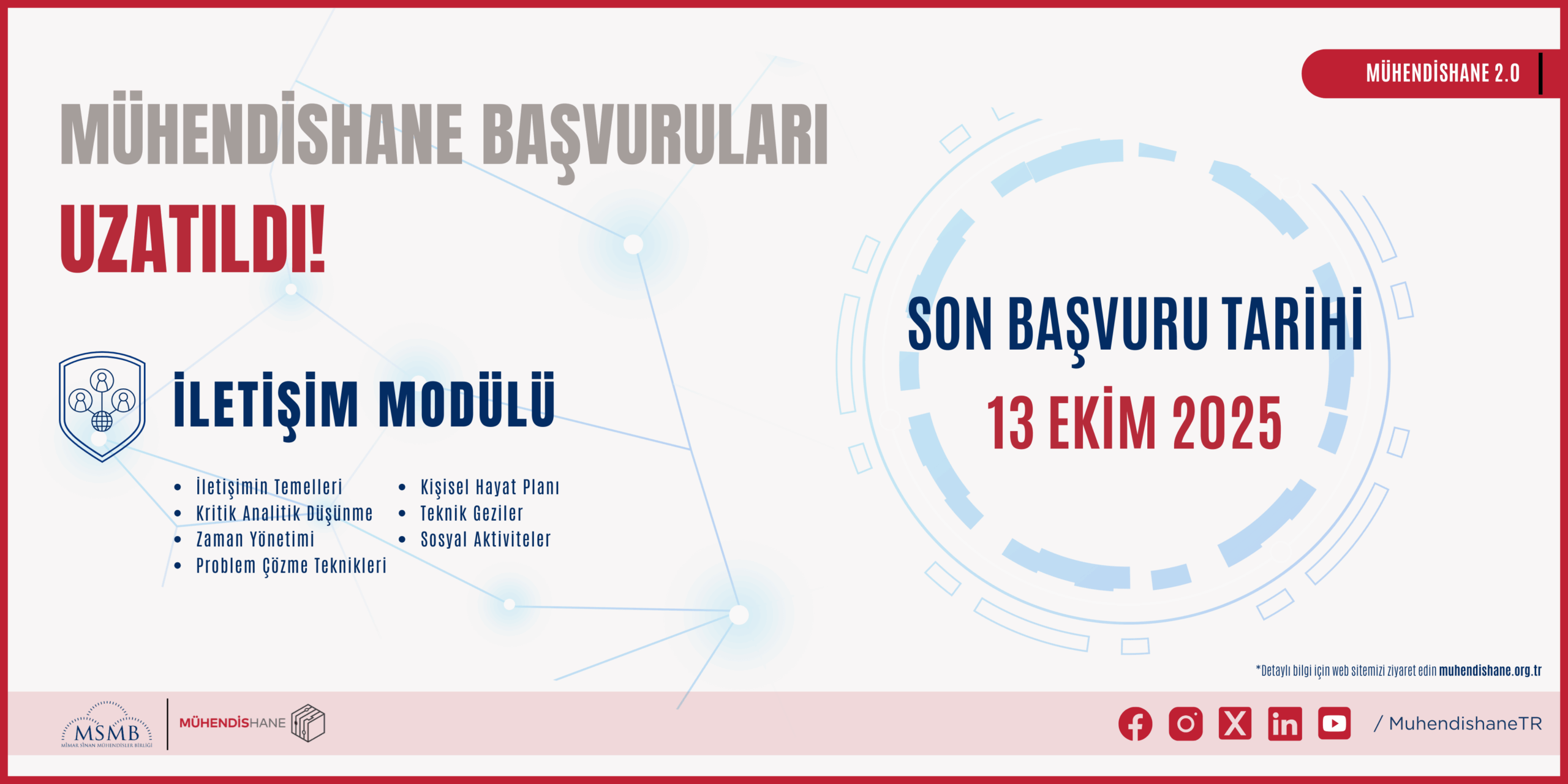 iletişim Modülü Uzatma